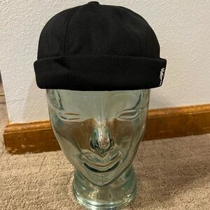 Black Men's Brimless Hat